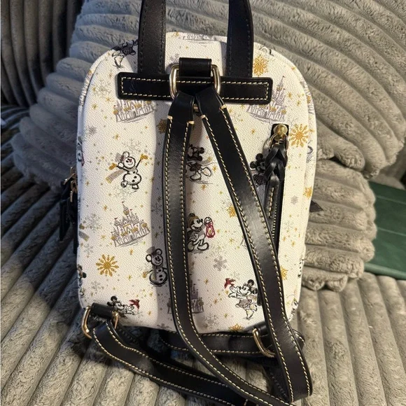 Dooney & Bourke White Backpack with Disney Print - Picture 3 of 7